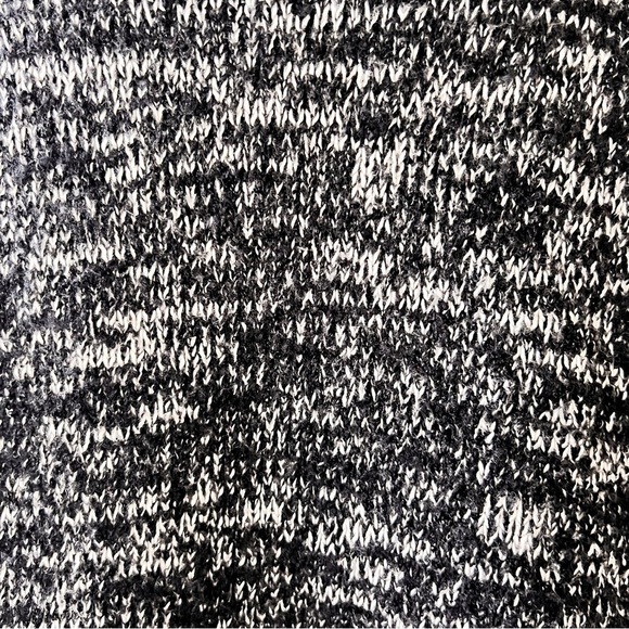 LEVIS Black Marble Knit Long Sleeve Open Front Cardigan - Picture 12 of 13